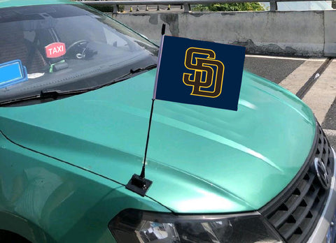 San Diego Padres MLB Car Hood Flag