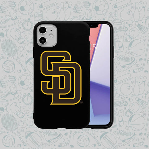 Phone Case Rubber Plastic MLB-San Diego Padres  Print