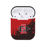 San Diego State Aztecs NCAA Airpods Case Cover 2pcs