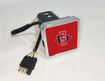 San Diego State Aztecs NCAA Hitch Cover LED Brake Light for Trailer