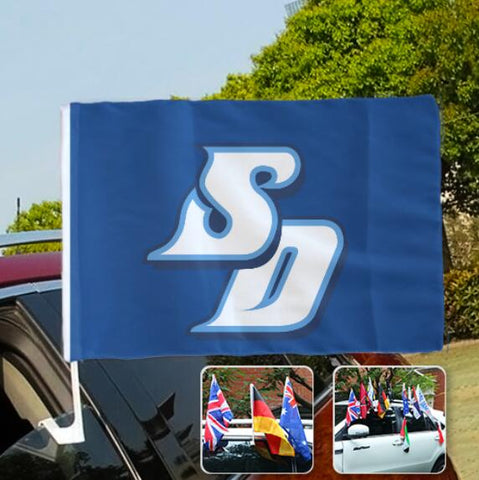 San Diego Toreros NCAAB Car Window Flag