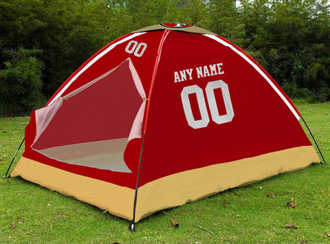 San Francisco 49ers NFL Camping Dome Tent Waterproof Instant
