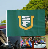 San Francisco Dons NCAAB Car Window Flag