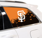 San Francisco Giants MLB Rear Side Quarter Window Vinyl Decal Stickers Fits Jeep Grand