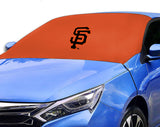 San Francisco Giants MLB Car SUV Front Windshield Snow Cover Sunshade