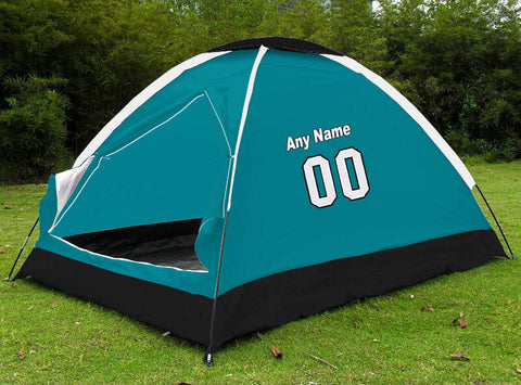 San Jose Sharks NHL Camping Dome Tent Waterproof Instant