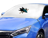 San Jose Sharks NHL Car SUV Front Windshield Snow Cover Sunshade