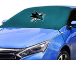 San Jose Sharks NHL Car SUV Front Windshield Snow Cover Sunshade