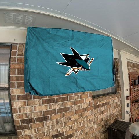 San Jose Sharks NHL Outdoor Heavy Duty TV Television Cover Protector