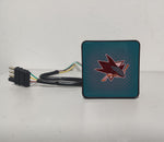 San Jose Sharks NHL Hitch Cover LED Brake Light for Trailer