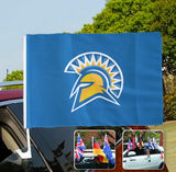 San Jose State Spartans NCAAB Car Window Flag