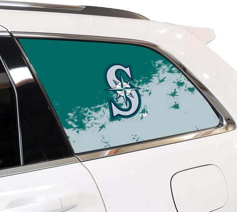 Seattle Mariners MLB Rear Side Quarter Window Vinyl Decal Stickers Fits Jeep Grand