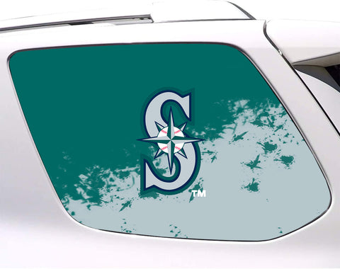 Seattle Mariners MLB Rear Side Quarter Window Vinyl Decal Stickers Fits Toyota 4Runner