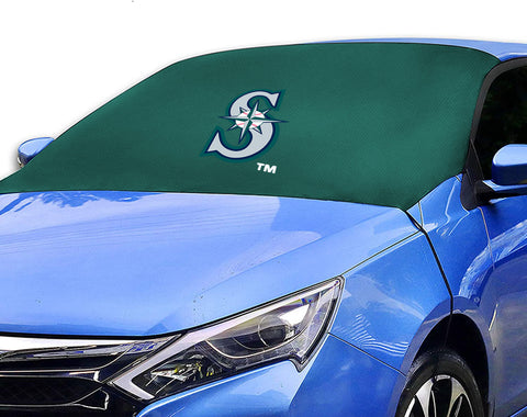 Seattle Mariners MLB Car SUV Front Windshield Snow Cover Sunshade