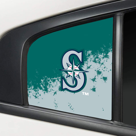 Seattle Mariners MLB Rear Side Quarter Window Vinyl Decal Stickers Fits Dodge Charger