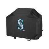 Seattle Mariners MLB BBQ Barbeque Outdoor Black Waterproof Cover