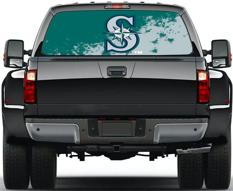 Seattle Mariners MLB Truck SUV Decals Paste Film Stickers Rear Window