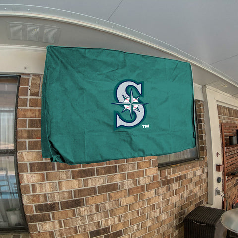 Seattle Mariners MLB Outdoor Heavy Duty TV Television Cover Protector
