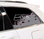 Seattle Seahawks NFL Rear Side Quarter Window Vinyl Decal Stickers Fits Jeep Grand