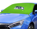 Seattle Seahawks NFL Car SUV Front Windshield Snow Cover Sunshade