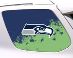 Seattle Seahawks NFL Rear Side Quarter Window Vinyl Decal Stickers Fits Toyota 4Runner