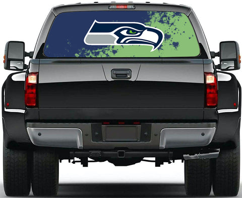 Seattle Seahawks NFL Truck SUV Decals Paste Film Stickers Rear Window
