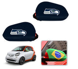 Seattle Seahawks NFL Car rear view mirror cover-View Elastic