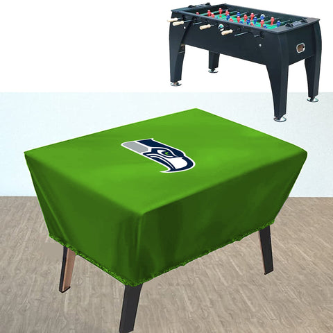 Seattle Seahawks NFL Foosball Soccer Table Cover Indoor Outdoor