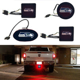 Seattle Seahawks NFL Hitch Cover LED Brake Light for Trailer