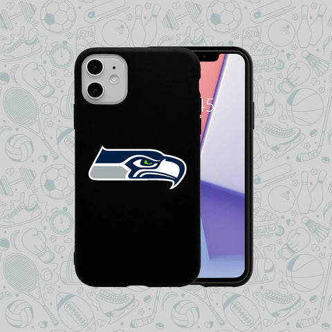 Phone Case Rubber Plastic NFL-Seattle Seahawks Print