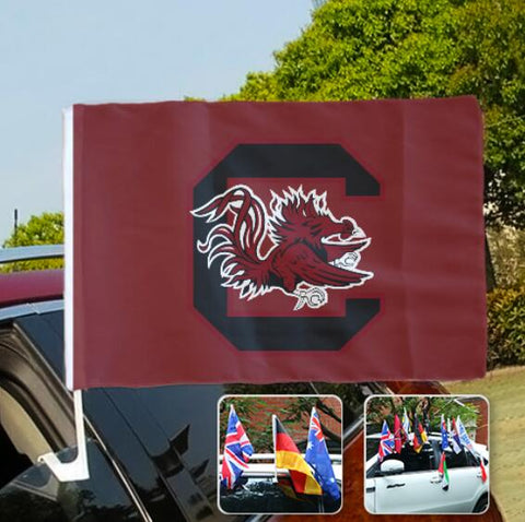 South Carolina Gamecocks NCAAB Car Window Flag