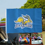 South Dakota State Jackrabbits NCAAB Car Window Flag