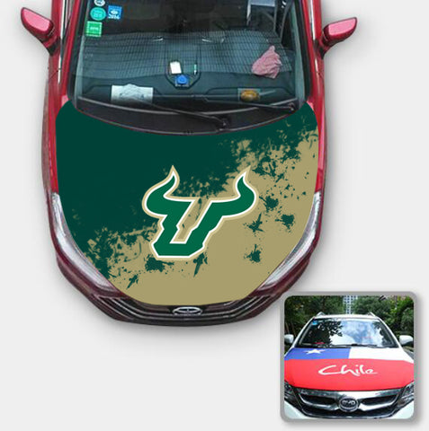 South Florida Bulls NCAA Car Auto Hood Engine Cover Protector