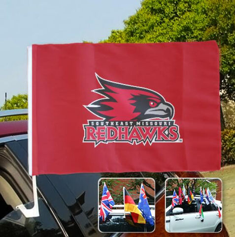 Southeast Missouri State Redhawks NCAAB Car Window Flag