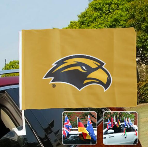 Southern Miss Golden Eagles NCAAB Car Window Flag