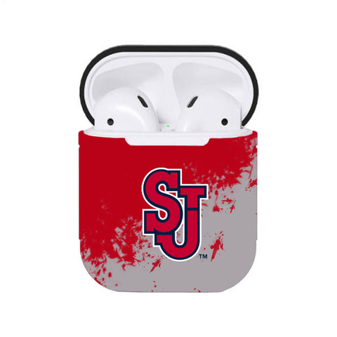 St. John's Red Storm NCAA Airpods Case Cover 2pcs