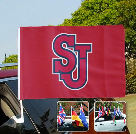 St. John's Red Storm NCAAB Car Window Flag