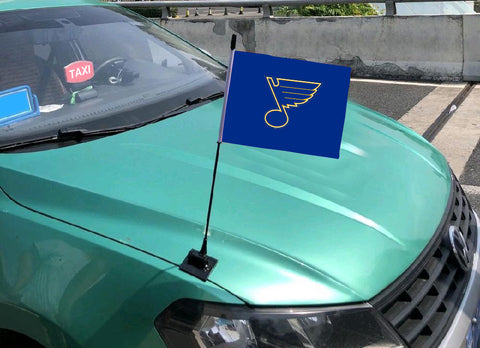 St. Louis Blues NHL Car Hood Flag