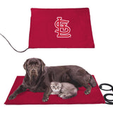 St. Louis Cardinals MLB Pet Heating Pad Constant Heated Mat