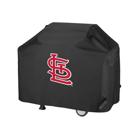 St. Louis Cardinals MLB BBQ Barbeque Outdoor Black Waterproof Cover