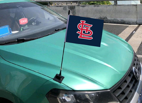 St. Louis Cardinals MLB Car Hood Flag