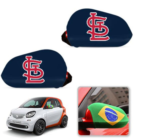 St. Louis Cardinals MLB Car rear view mirror cover-View Elastic