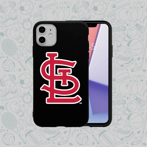 Phone Case Rubber Plastic MLB-St. Louis Cardinals Print