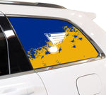 St. Louis Blues NHL Rear Side Quarter Window Vinyl Decal Stickers Fits Jeep Grand