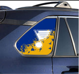 St. Louis Blues NHL Rear Side Quarter Window Vinyl Decal Stickers Fits Toyota Rav4