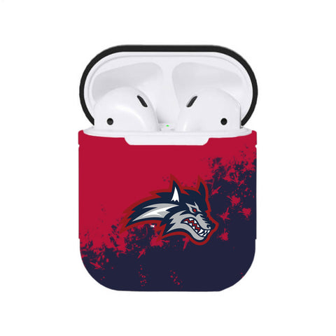 Stony Brook Seawolves NCAA Airpods Case Cover 2pcs