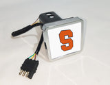 Syracuse Orange NCAA Hitch Cover LED Brake Light for Trailer