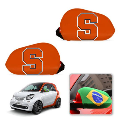 Syracuse Orange NCAAB Car rear view mirror cover-View Elastic