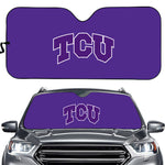 TCU Horned Frogs NCAA Car Windshield Sun Shade Universal Fit Sunshade