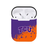 TCU Horned Frogs NCAA Airpods Case Cover 2pcs